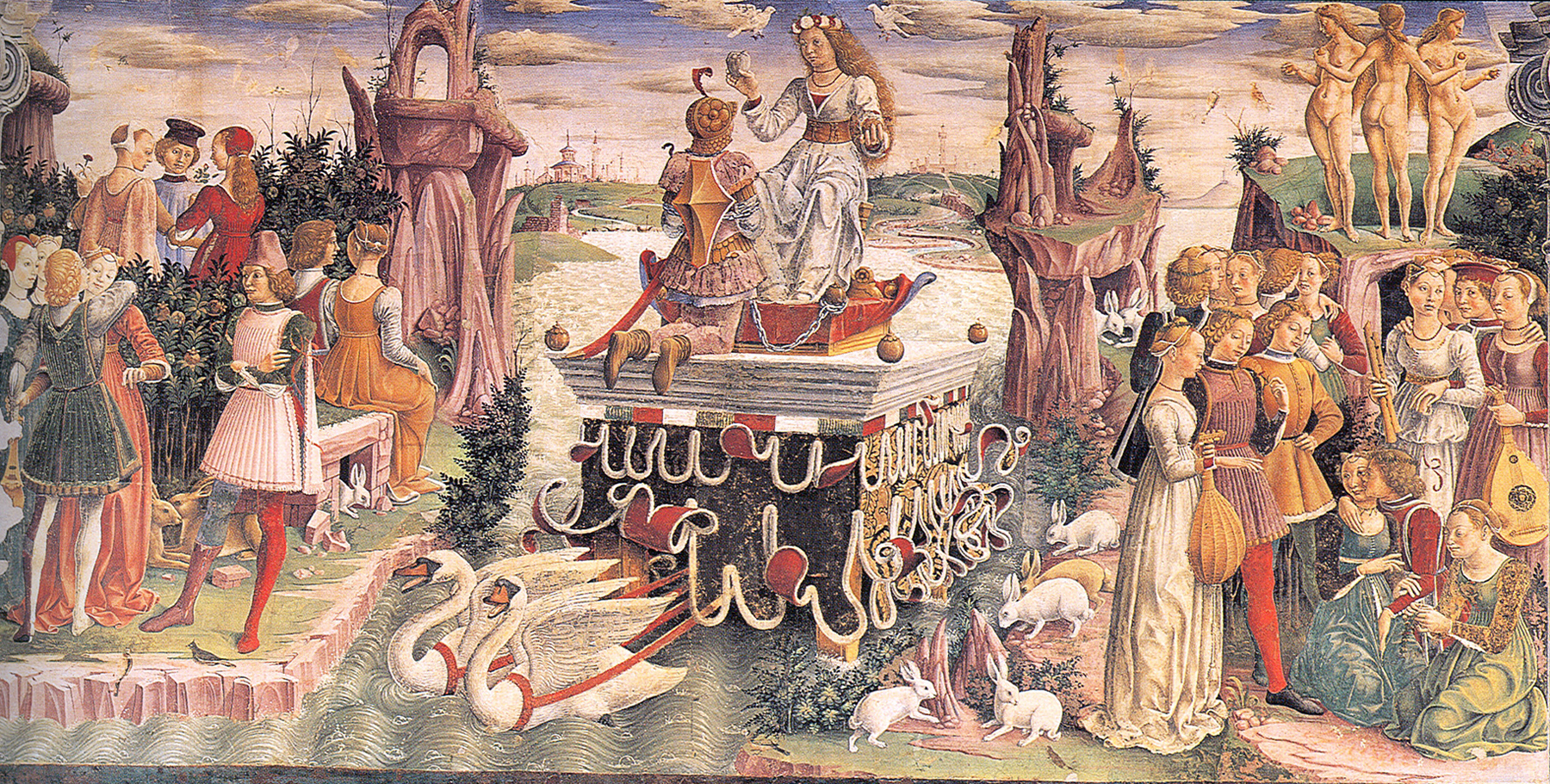 Allegory of April